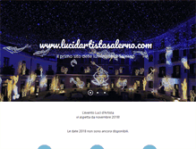 Tablet Screenshot of lucidartistasalerno.com